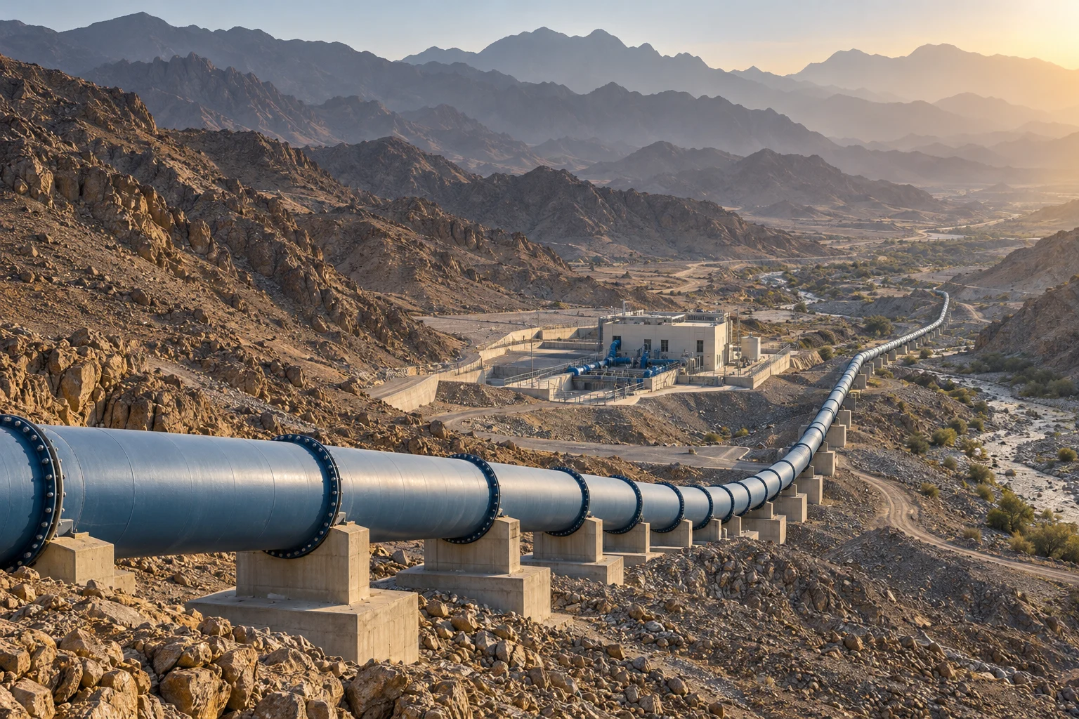 Illustrative Infrastruktur: Riyadh–Qassim · IWTP